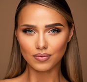The peel off eye brow tint